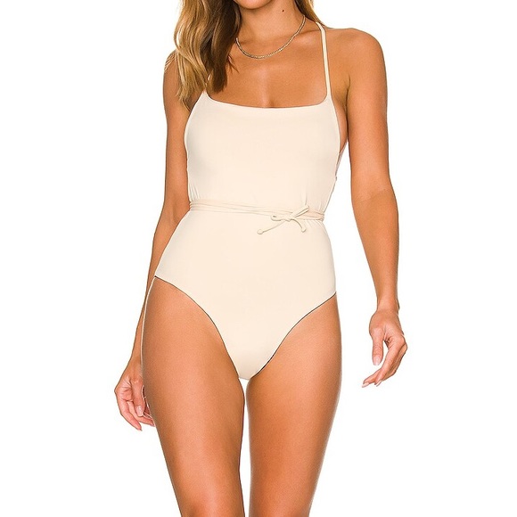 Kya Gianna Reversible One Piece in Black & Bone size L. - Picture 2 of 6